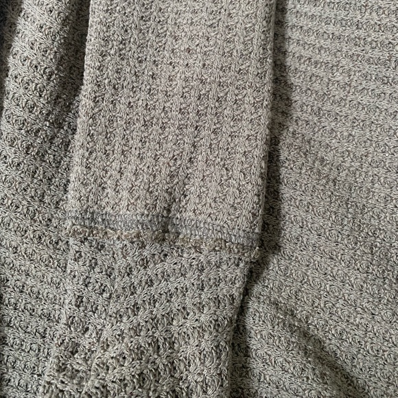 Green free people off the shoulder sweater - Picture 2 of 7